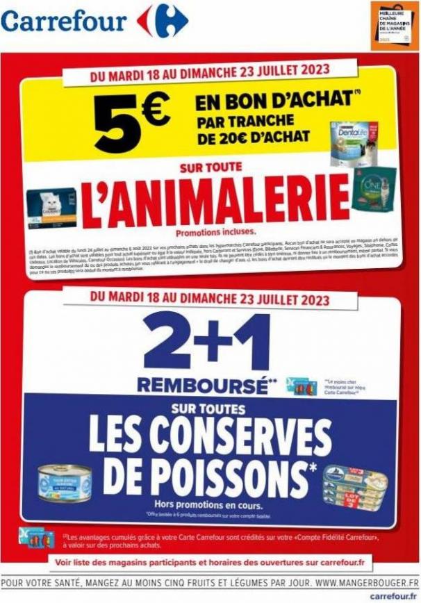 Offres défi anti-inflation. Carrefour (2023-07-23-2023-07-23)