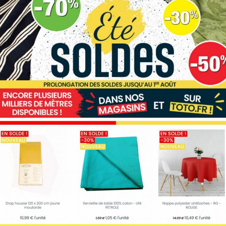 Toto Soldes. Toto (2023-08-07-2023-08-07)