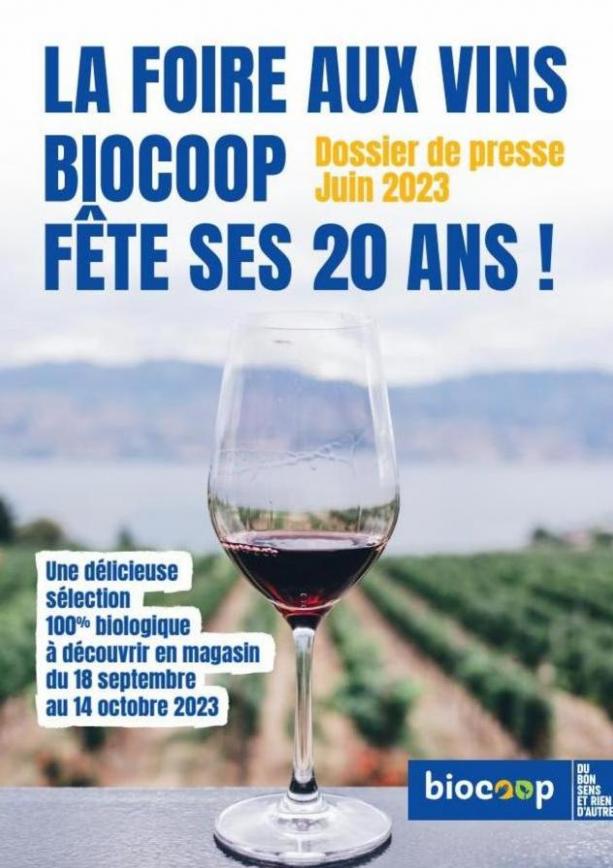 Foire aux Vins Biocoop 2023. Biocoop (2023-10-14-2023-10-14)
