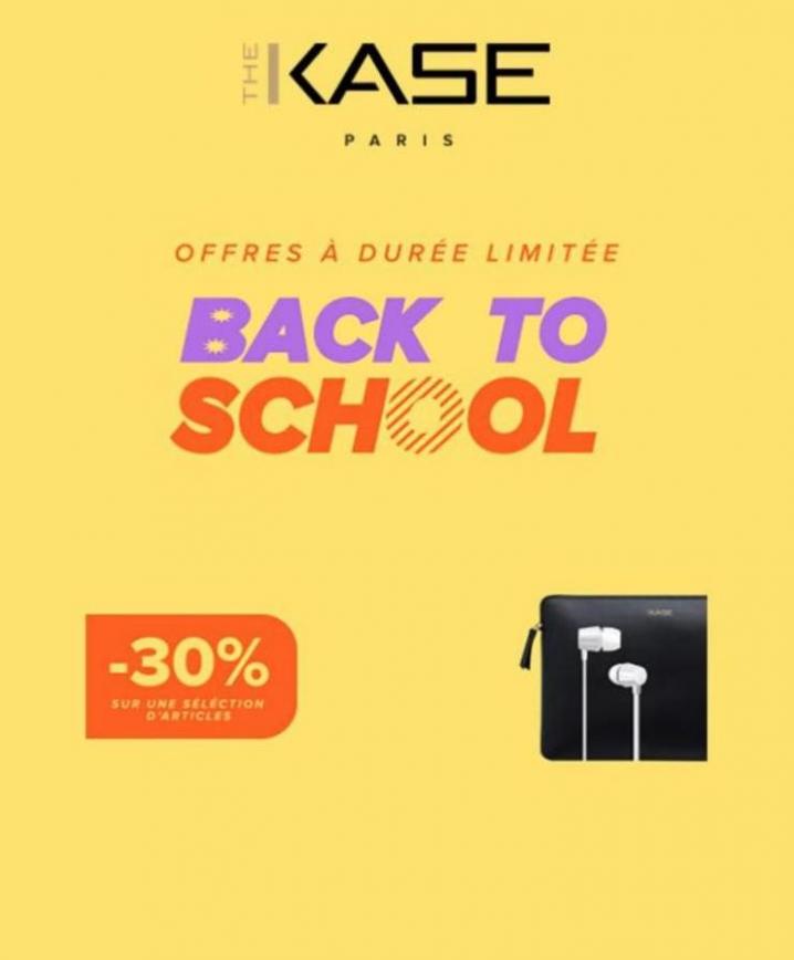 Back to School Offres!. The Kase (2023-09-05-2023-09-05)