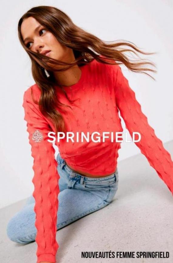 Nouveautés Femme Springfield. Springfield (2023-10-04-2023-10-04)