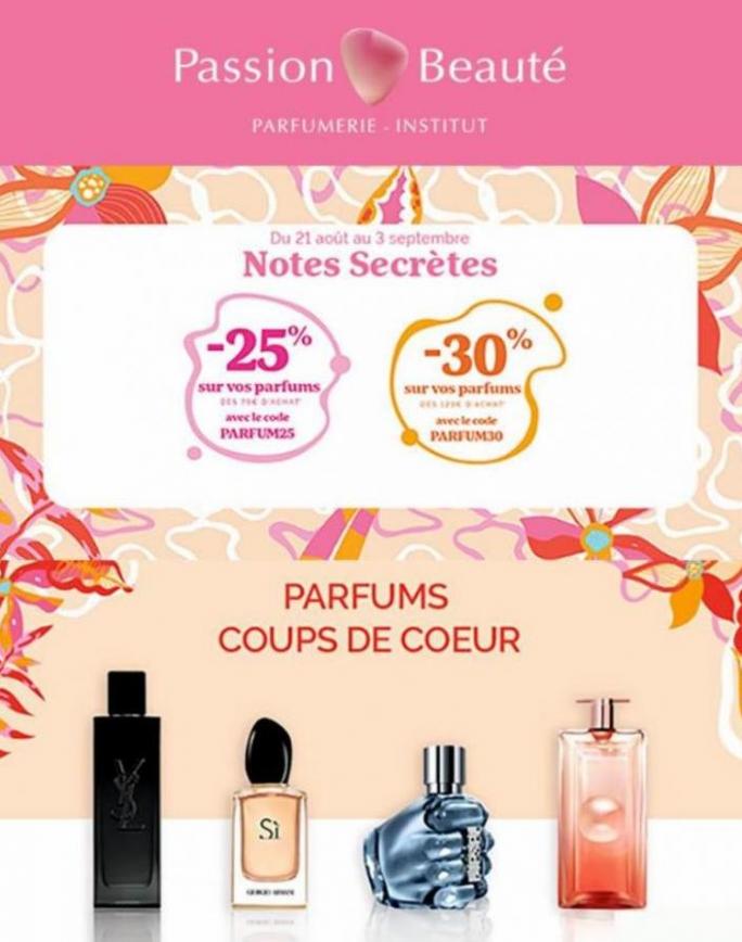 Notes Secrètes!. Passion Beauté (2023-09-03-2023-09-03)