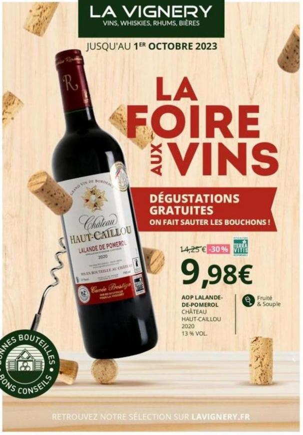 Foire aux Vins 2023. La Vignery (2023-10-01-2023-10-01)