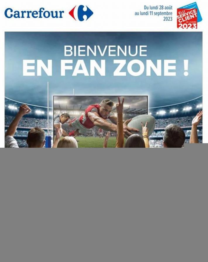 Bienvenue en Fan Zone !. Carrefour (2023-09-11-2023-09-11)