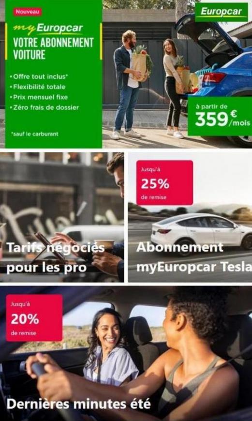 Bons Plans Europcar. Europcar (2023-08-27-2023-08-27)