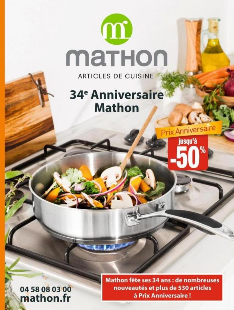 Catalogue Anniversaire Mathon. Mathon (2023-09-30-2023-09-30)