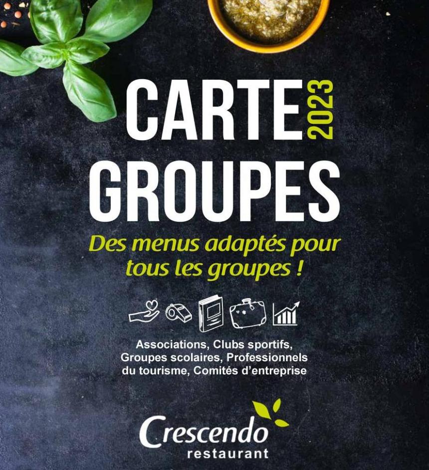 Crescendo Carte Groupe. Crescendo (2023-09-30-2023-09-30)