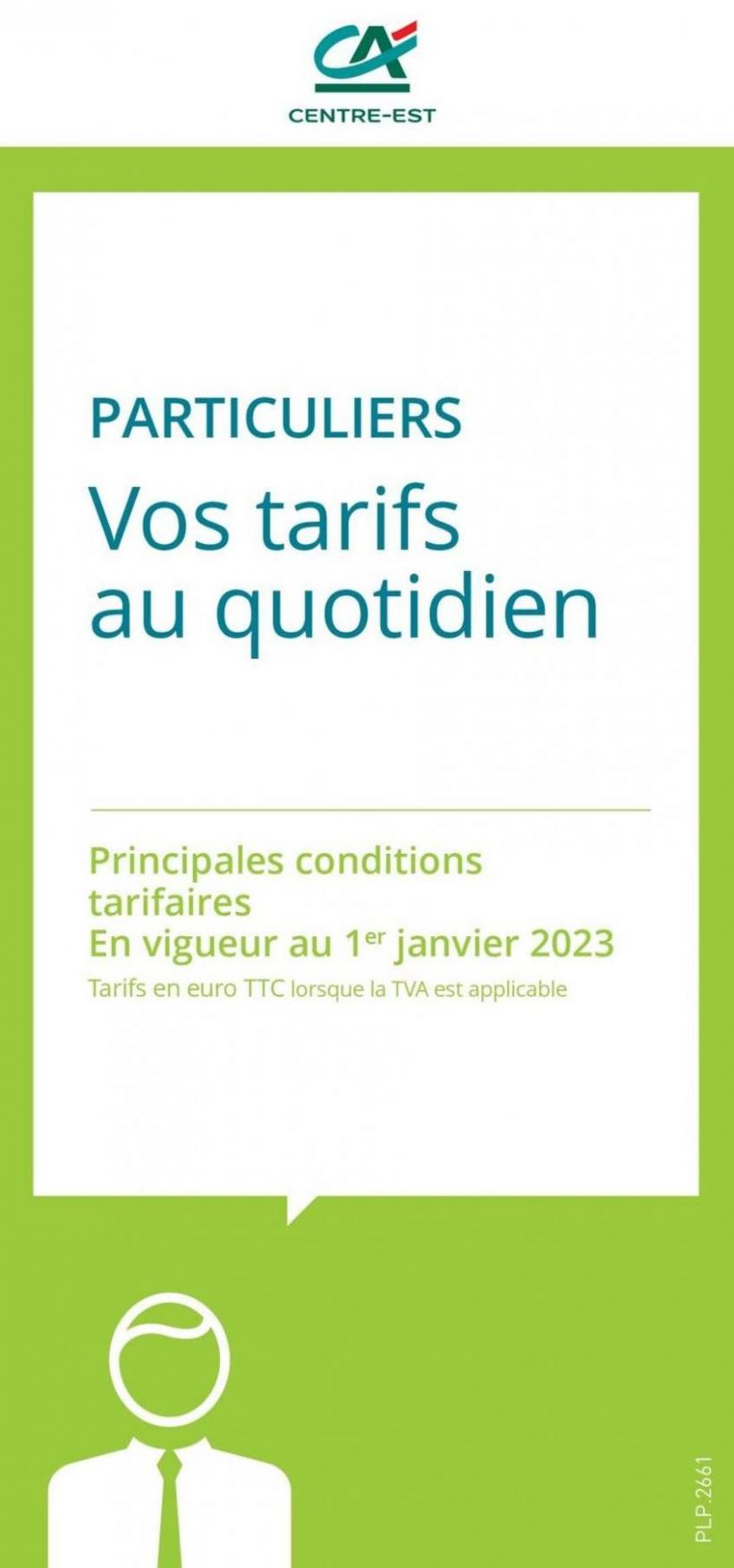 Particuliers / Vos Tarifs Au Quotidien. Crédit Agricole (2023-12-31-2023-12-31)