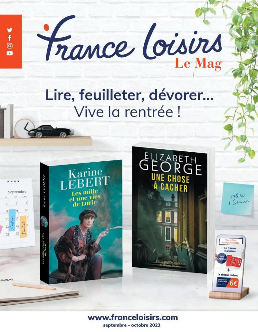 France Loisirs Le Mag (Lire, Feuilleter, Dévorer... Vive La Rentrée!). France Loisirs (2023-10-31-2023-10-31)