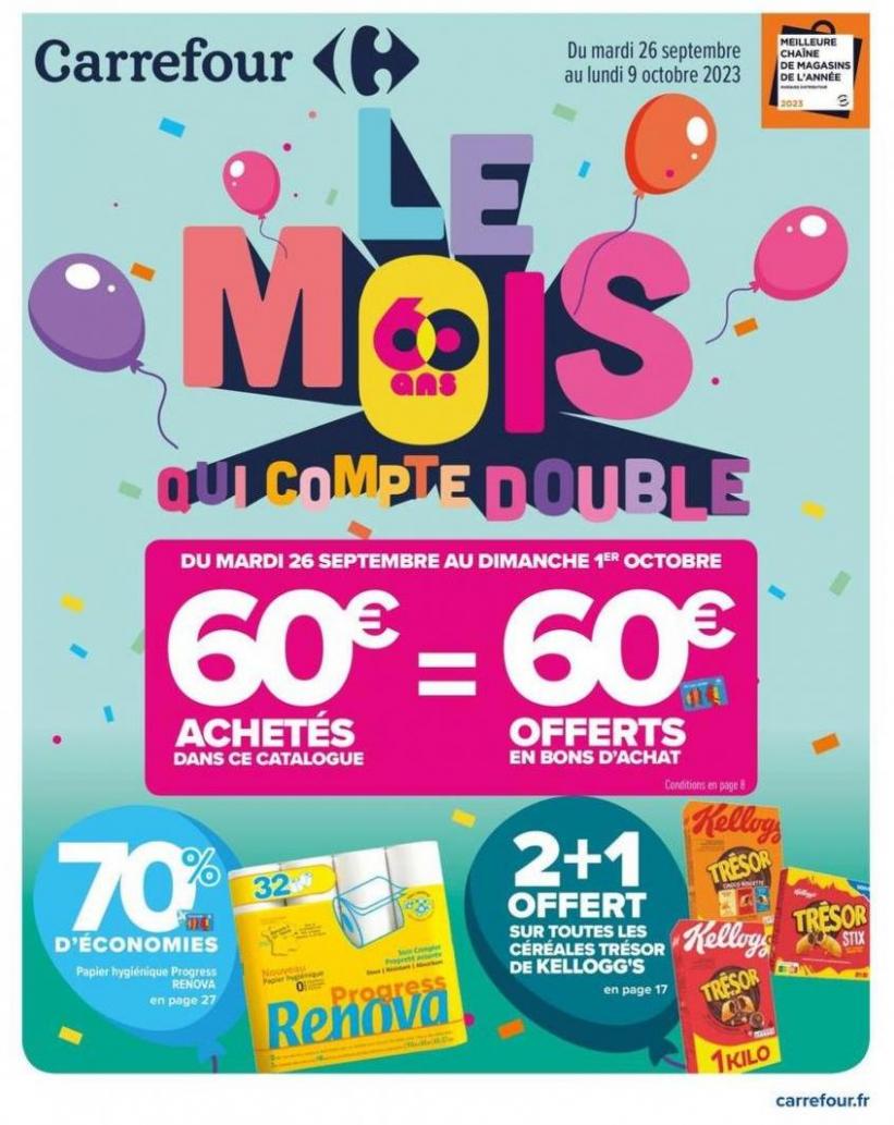 Le Mois Qui Compte Double. Carrefour (2023-10-08-2023-10-08)