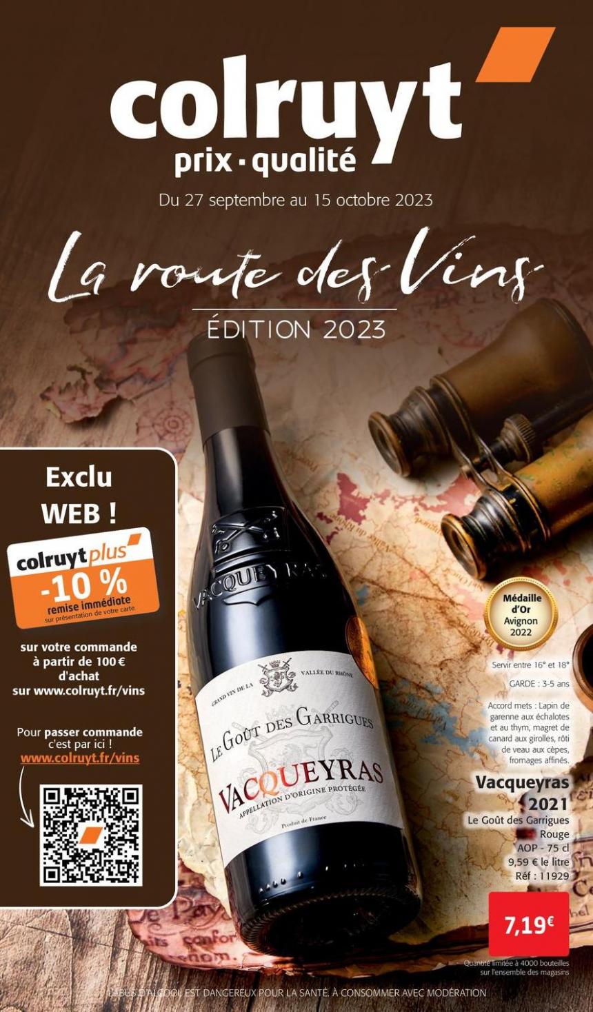 La Route Des Vins 2023. Colruyt (2023-10-01-2023-10-01)