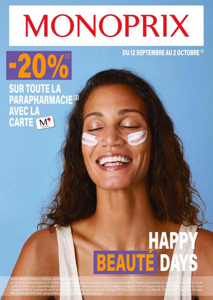 Happy Beauté Days. Monop' (2023-10-02-2023-10-02)