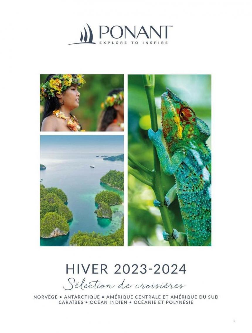 Sélection De Croisières Hiver 2023-2024. Ponant (2024-02-29-2024-02-29)