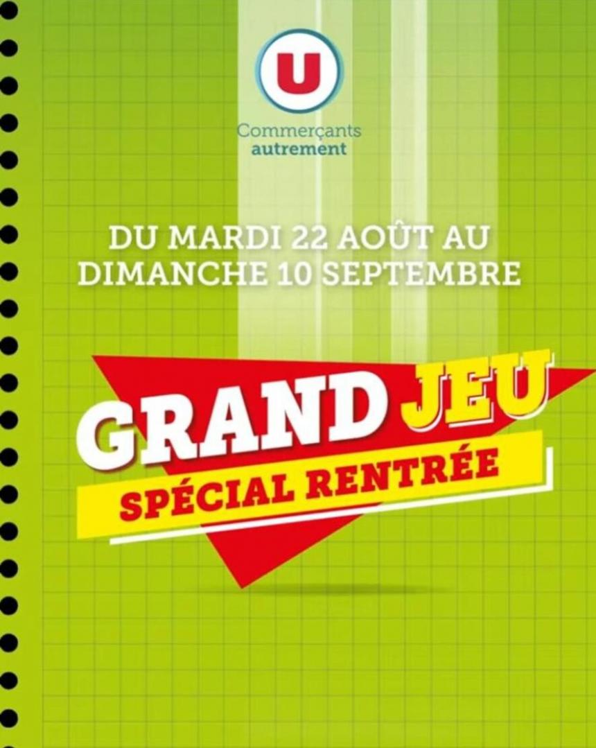 Grand Jeu Spécial Rentrée. Station U (2023-09-10-2023-09-10)