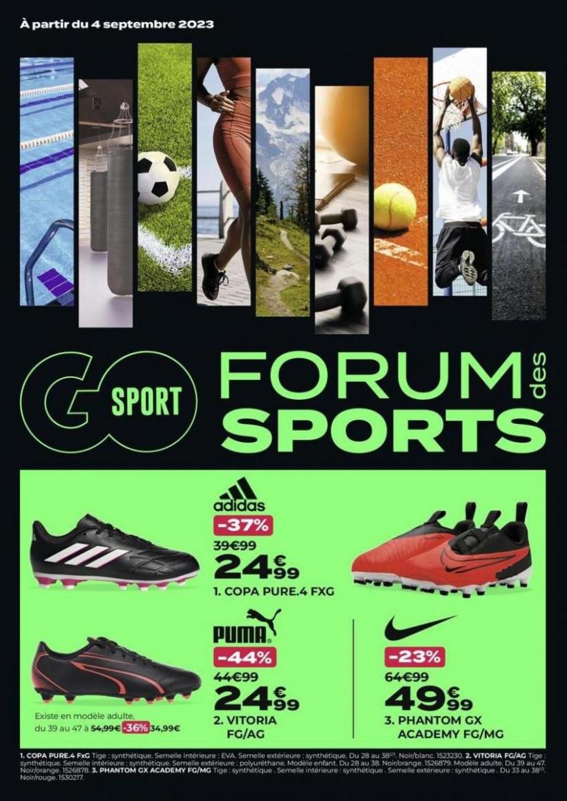 Forum Des Sports. GO Sport (2023-09-24-2023-09-24)