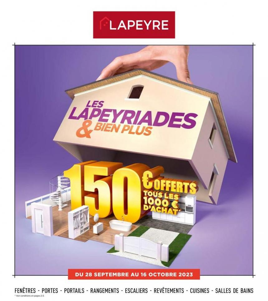 Catalogue Lapeyre. Lapeyre (2023-10-16-2023-10-16)