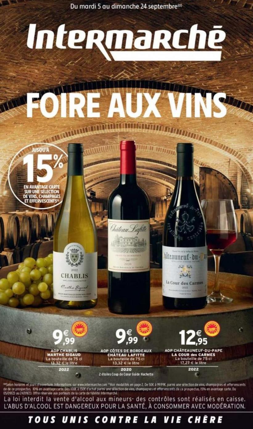 Eve Foire Aux Vins Automne. Intermarché Express (2023-09-24-2023-09-24)