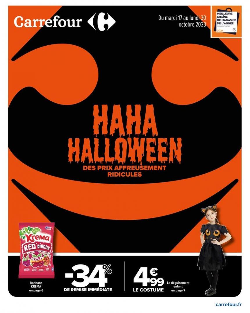 Haha Halloween. Carrefour (2023-10-30-2023-10-30)