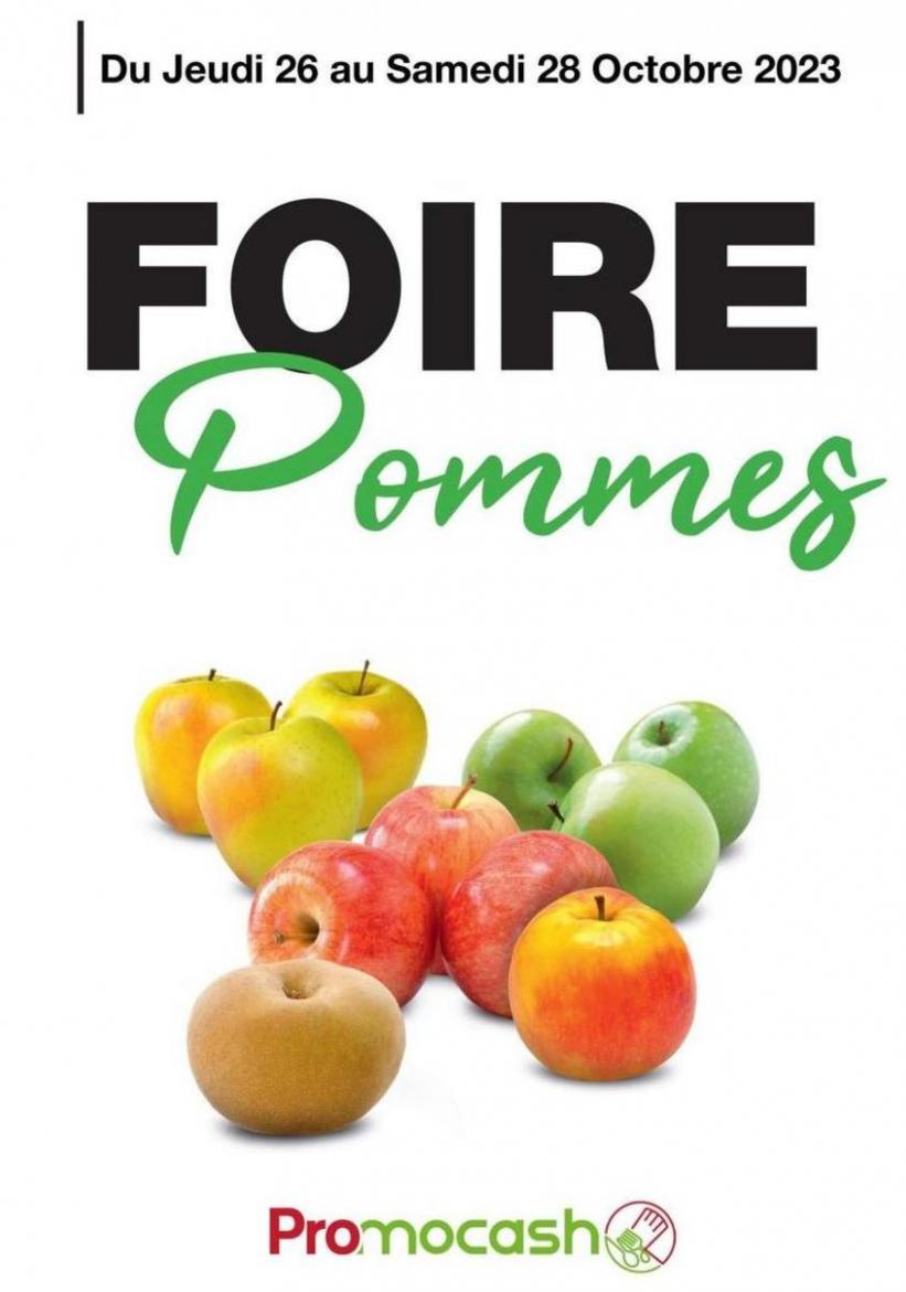 Foire Pommes. Promocash (2023-10-28-2023-10-28)