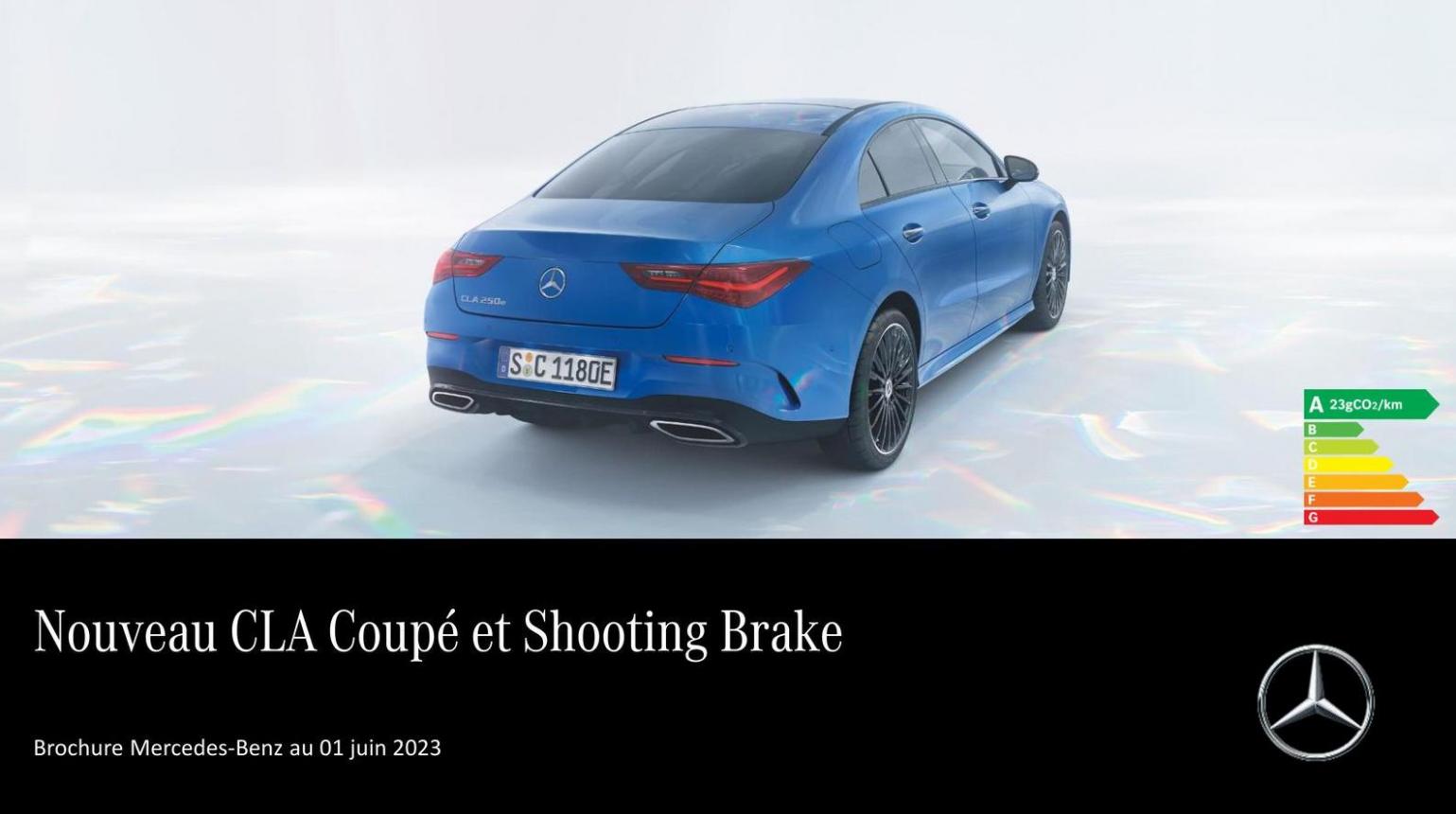Nouveau Cla Coupé Et Shooting Brake. Mercedes-Benz (2023-12-31-2023-12-31)