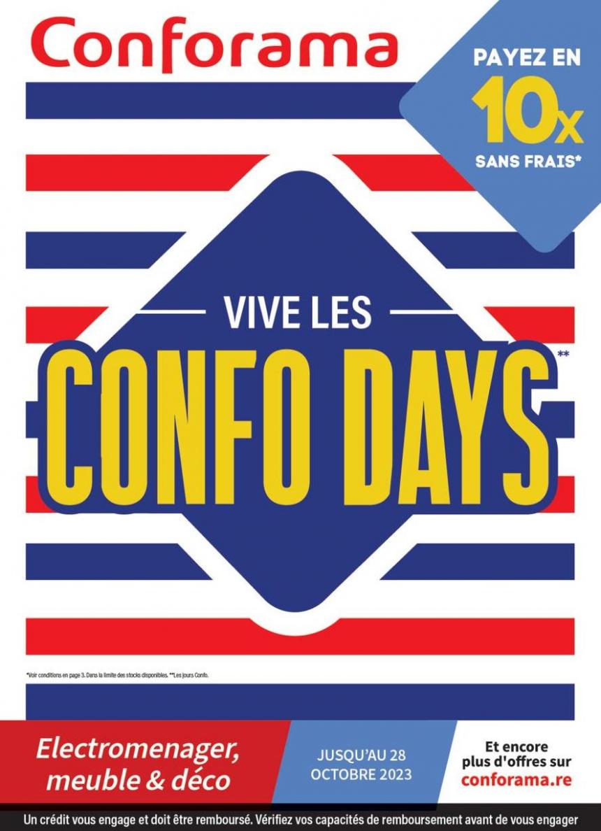 Vive Les Confo Days. Conforama (2023-10-28-2023-10-28)