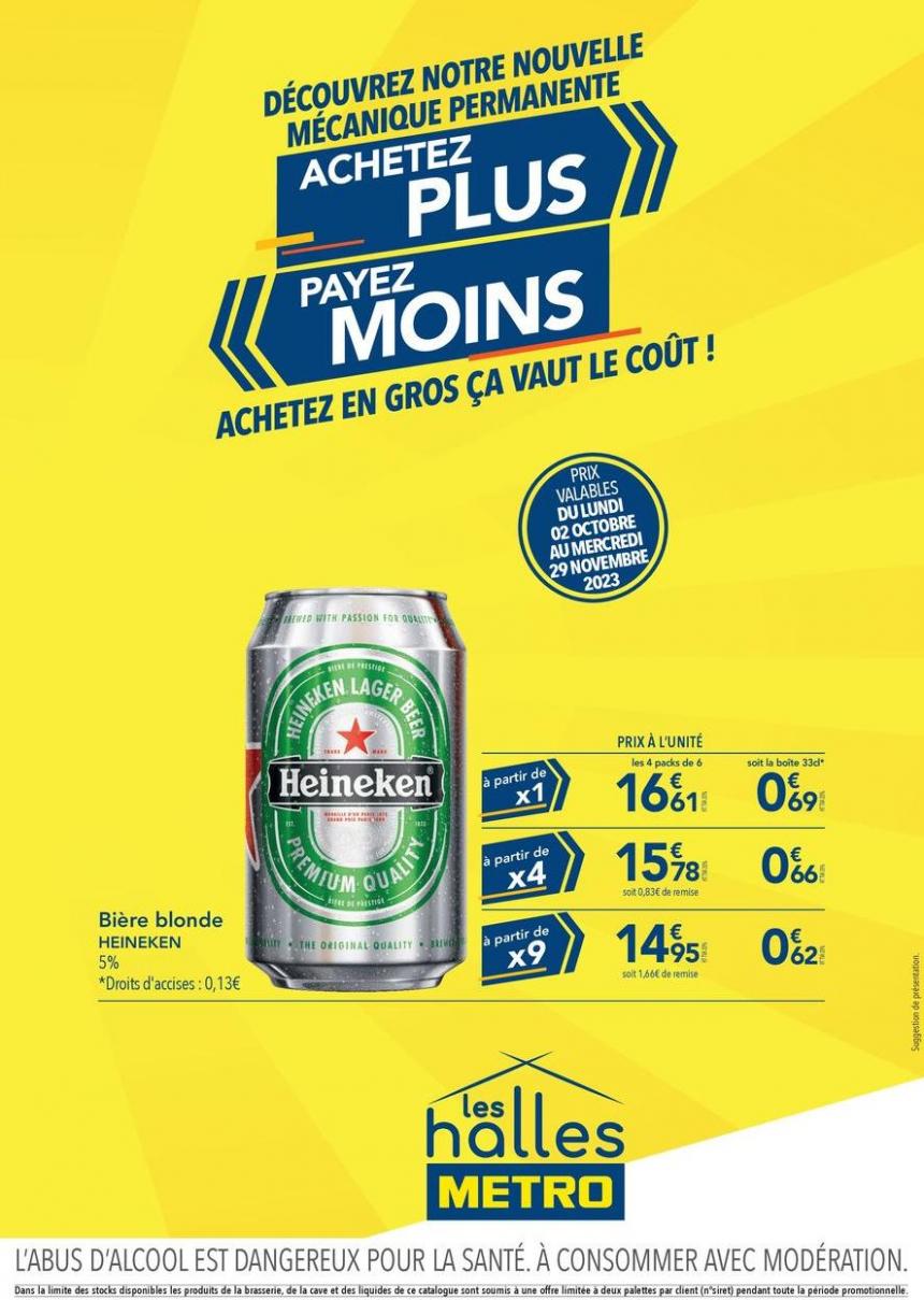 Achetez Plus, Payez Moins. Metro (2023-11-29-2023-11-29)