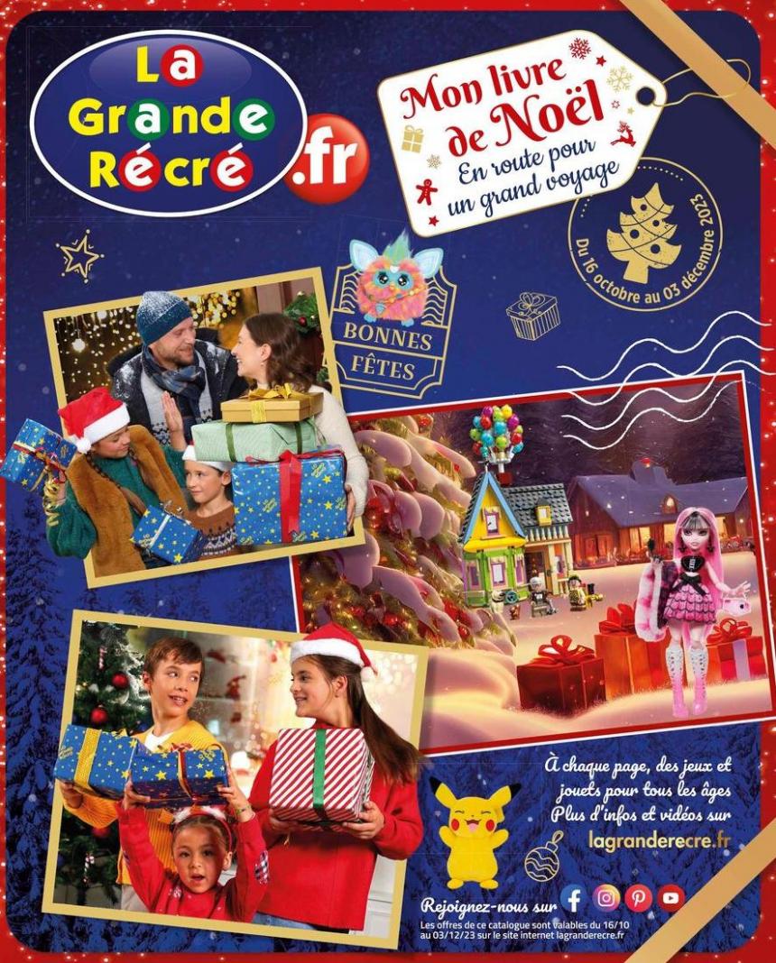 Mon Livre De Noël. La Grande Récré (2023-12-03-2023-12-03)