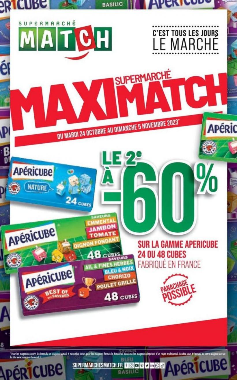 Supermarché Maxi Match. Match (2023-11-05-2023-11-05)