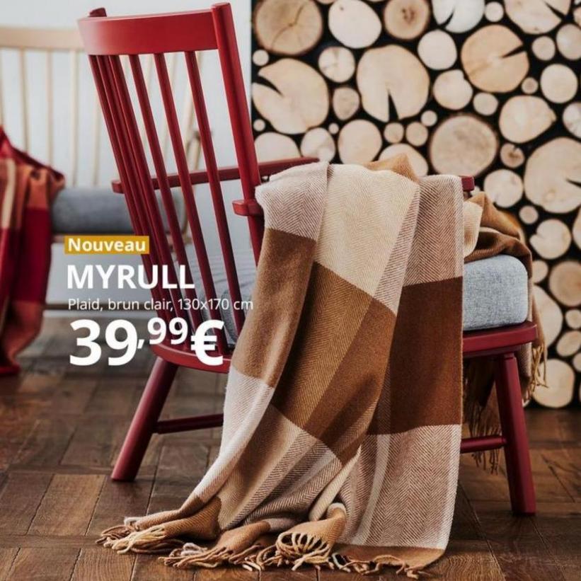 Mode Cocooning Activé Avec Nos Nouveautés Tout Droit Sorties D’un Chalet Traditionnel Suédois. IKEA (2023-11-09-2023-11-09)