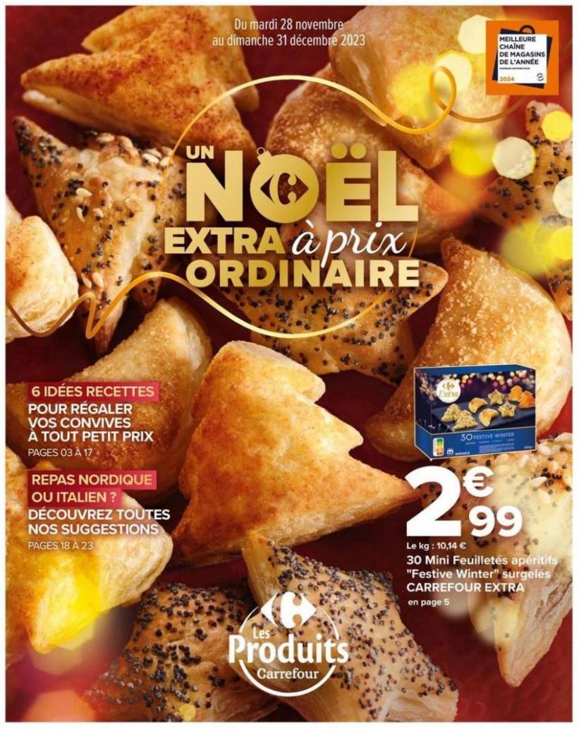 Un Noël Extra À Prix Ordinaire. Carrefour (2023-12-31-2023-12-31)