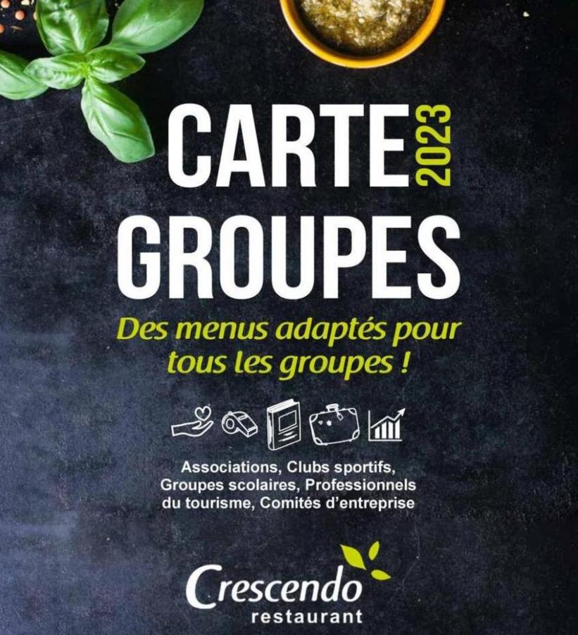 Crescendo Carte Groupe. Crescendo (2023-12-31-2023-12-31)