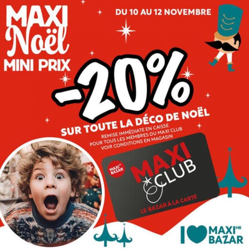 Maxi Noël. Maxi Bazar (2023-11-12-2023-11-12)