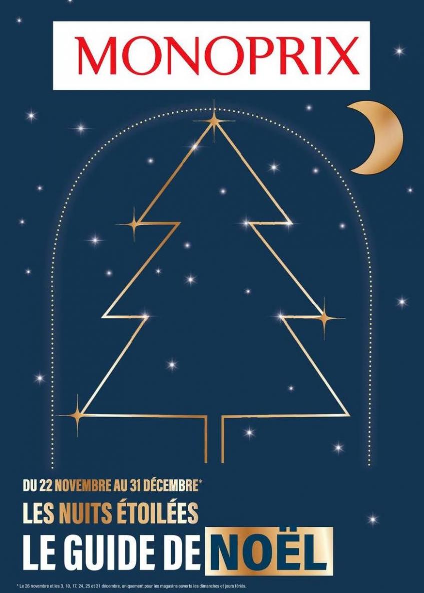 Les Nuits Étoilées Le Guide De Noël. Monoprix (2023-12-31-2023-12-31)