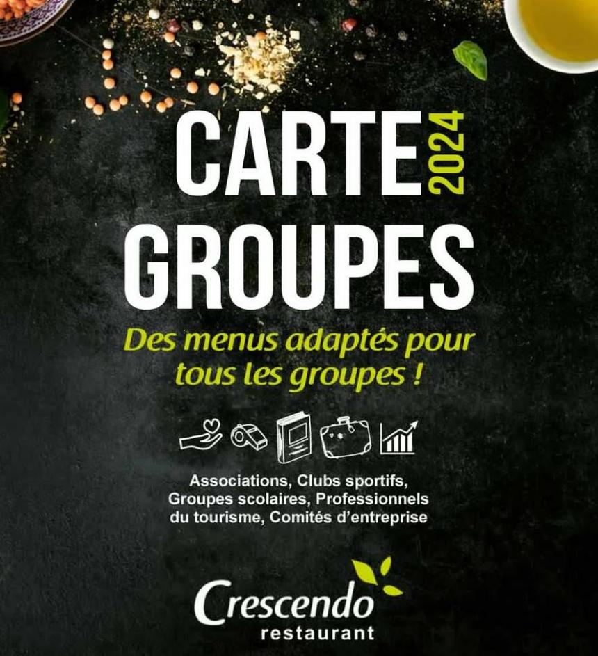 Crescendo Carte Groupe. Crescendo (2024-01-31-2024-01-31)