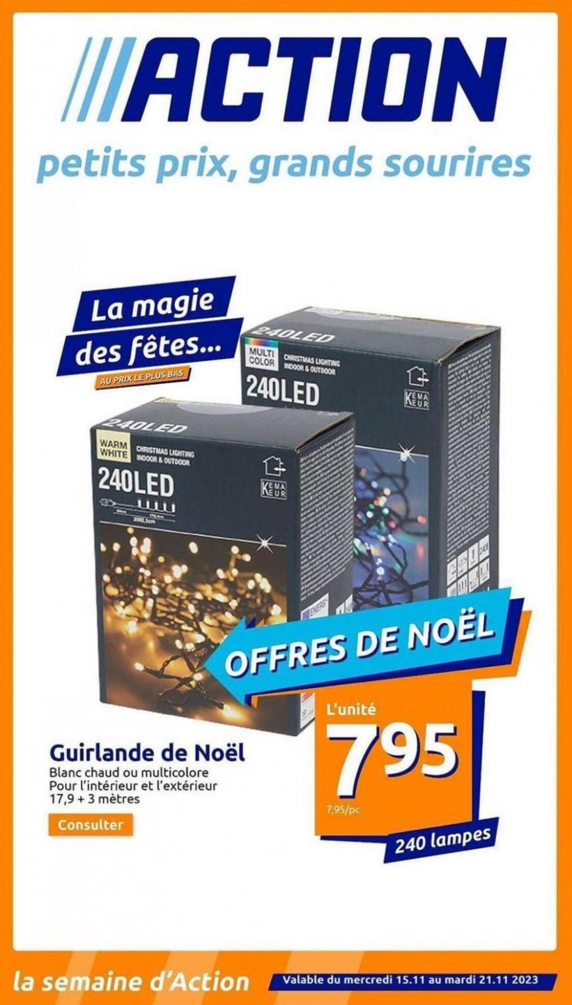 Offres De Noël. Action (2023-11-21-2023-11-21)
