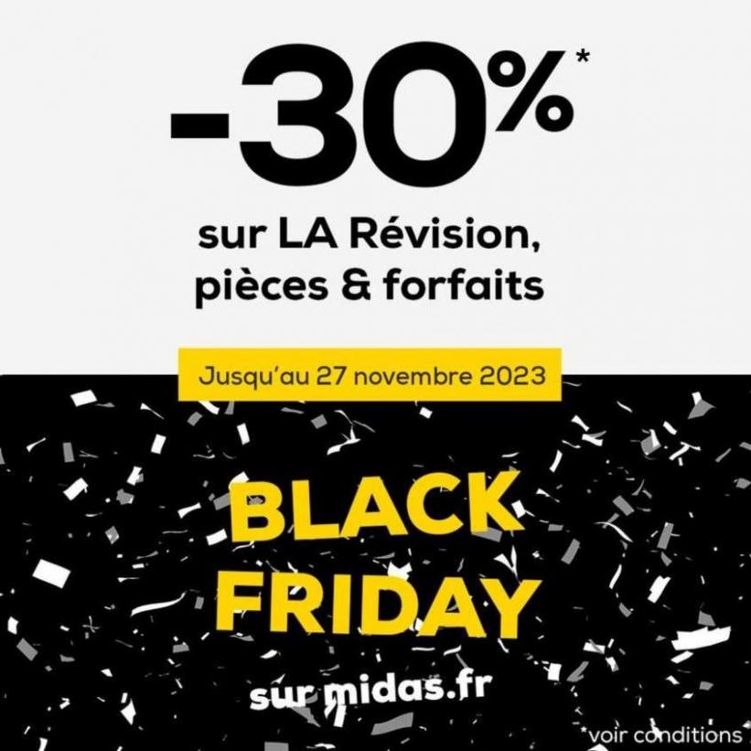 -30% Sur La Révision, Pièces & Forfaits. Midas (2023-11-27-2023-11-27)