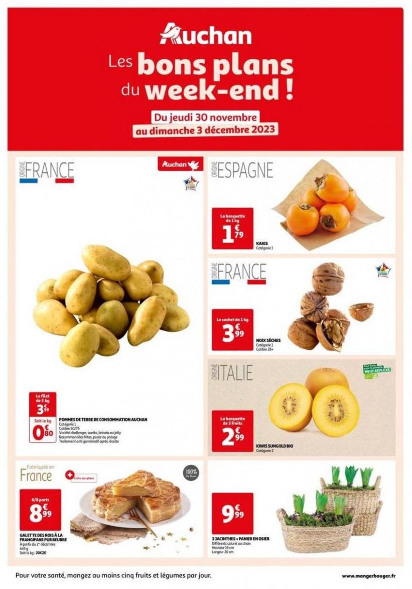 Les Bons Plans Du Week-End Dans Votre Hyper !. Auchan (2023-12-03-2023-12-03)