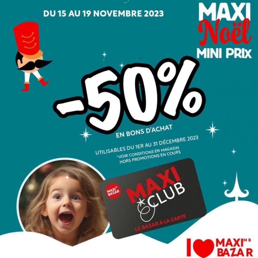 Maxi Noël. Maxi Bazar (2023-11-19-2023-11-19)