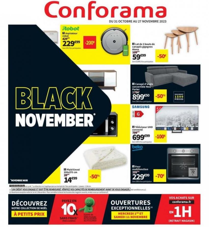 Black November. Conforama (2023-11-27-2023-11-27)