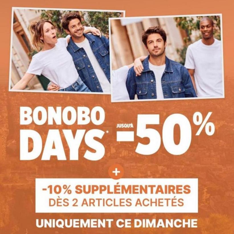 -10% Supplémentaires Dès 2 Articles Achetés Sur La Sélection Bonobo Days. Bonobo (2023-11-14-2023-11-14)