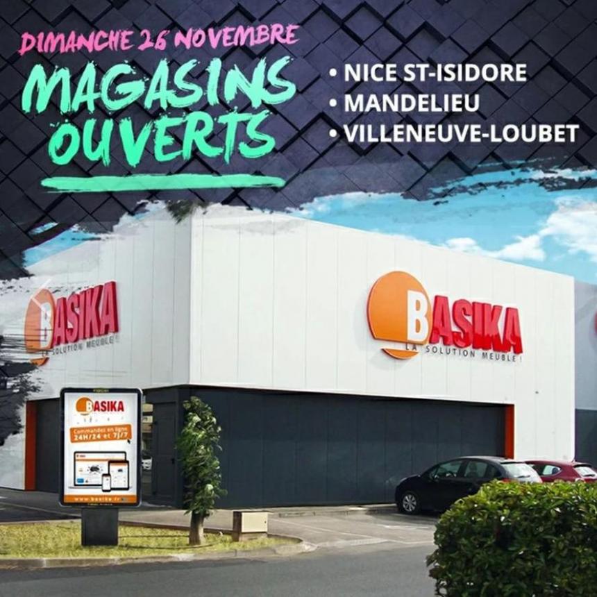 Magasin Ouverts. Basika (2023-11-26-2023-11-26)