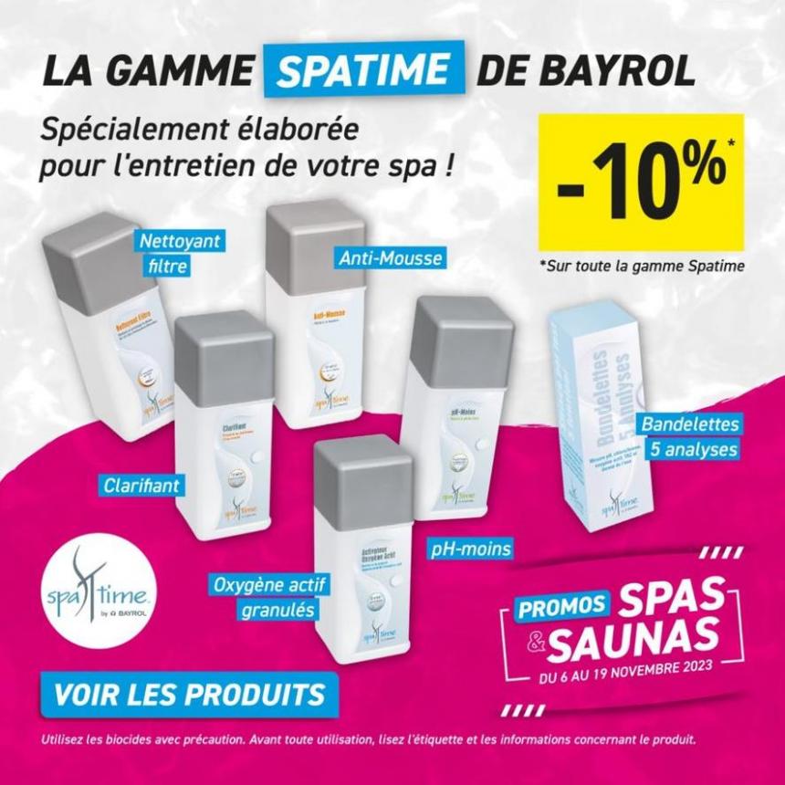 La Gamme Spatime De Bayrol. Irrijardin (2023-11-30-2023-11-30)