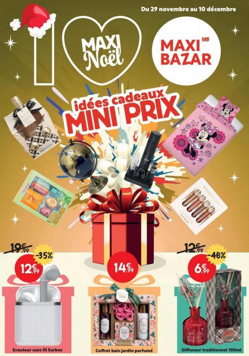 Idées Cadeaux Mini Prix. Maxi Bazar (2023-12-10-2023-12-10)