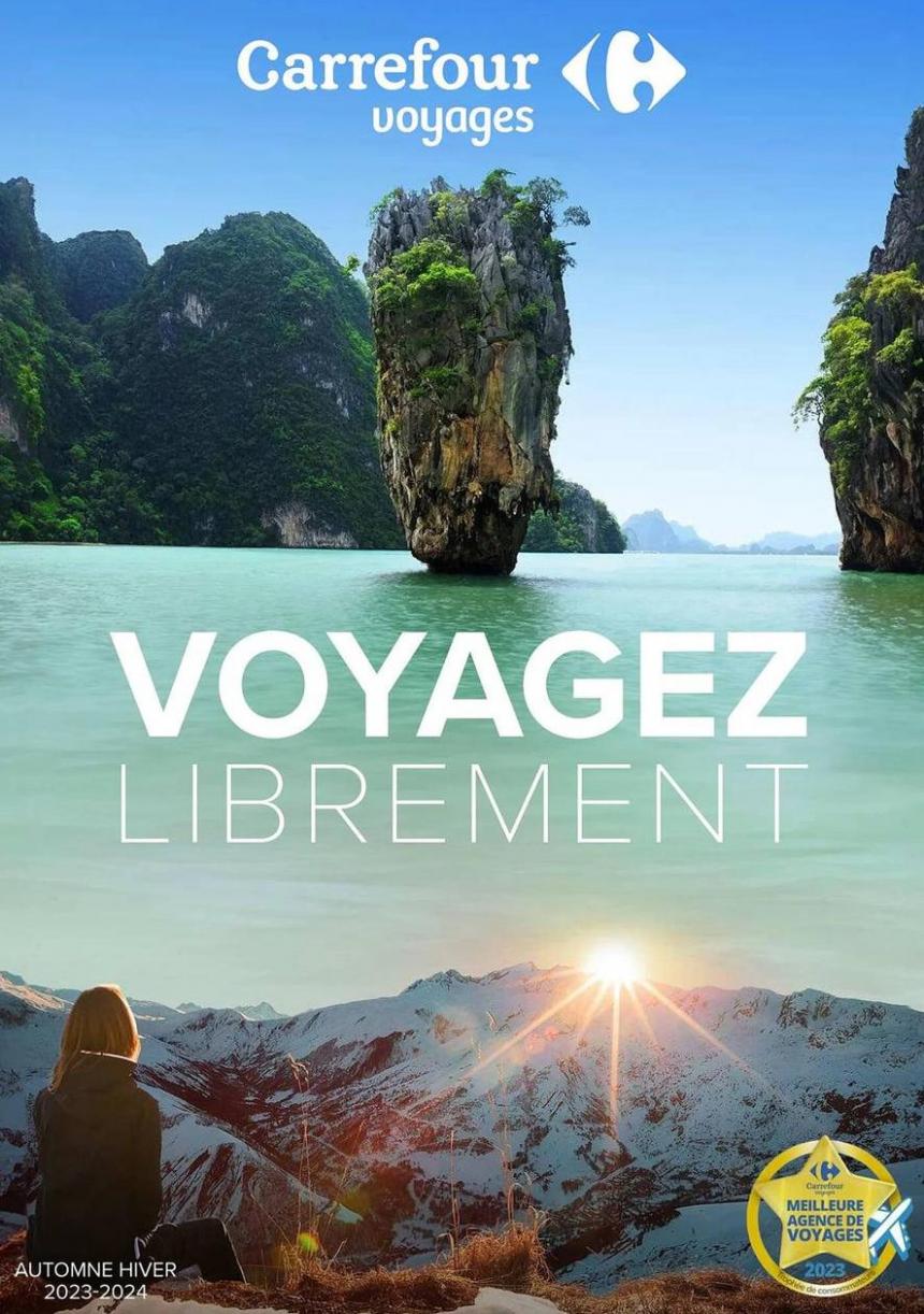 Catalogue Carrefour Voyages. Carrefour Voyages (2024-02-29-2024-02-29)