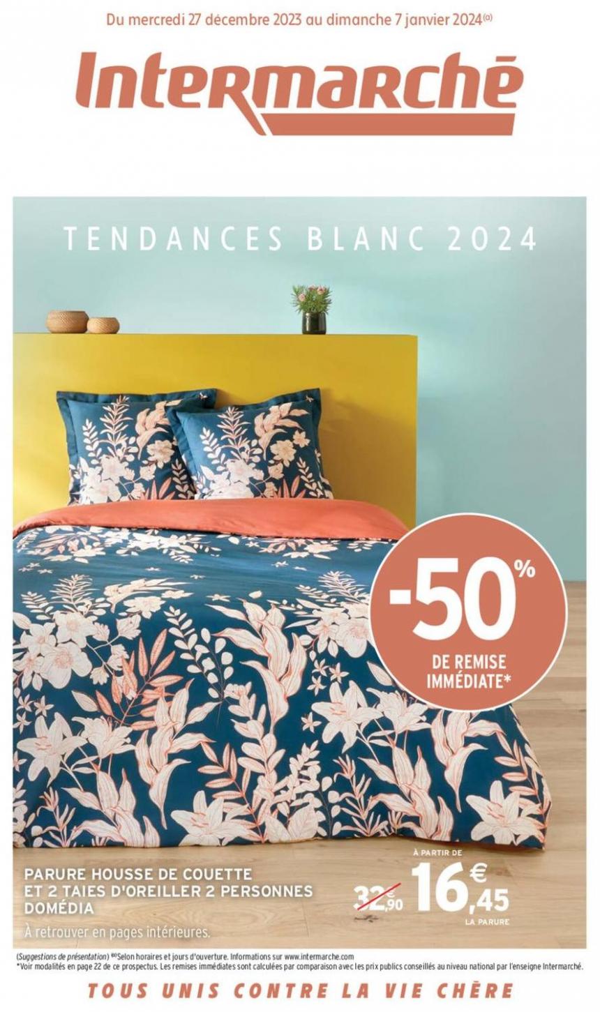 Tendances Blanc 2024. Intermarché Express (2024-01-07-2024-01-07)