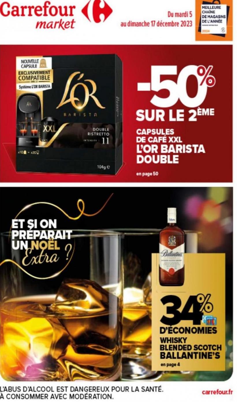 Et Si On Préparait Un Noël Extra. Carrefour Market (2023-12-17-2023-12-17)