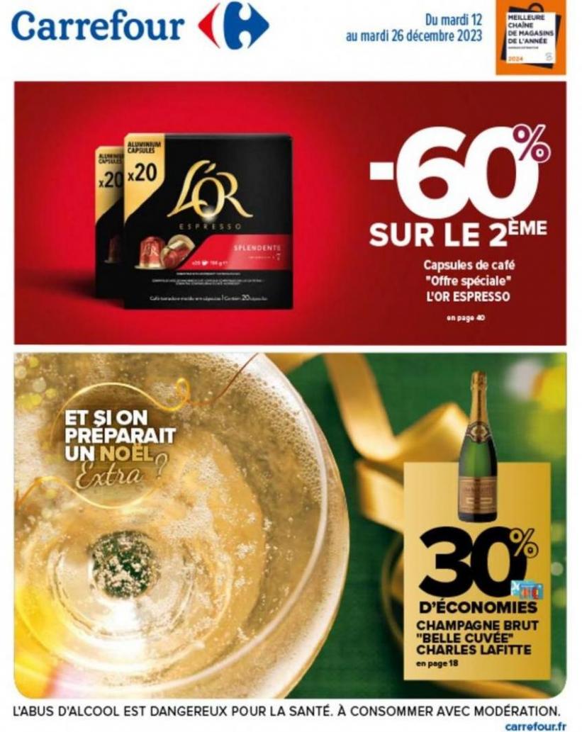 Et Si On Préparait Un Noël Extra ?. Carrefour Market (2023-12-26-2023-12-26)