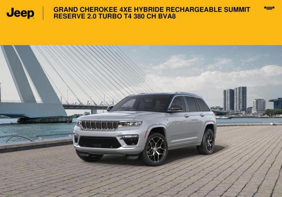 Grand Cherokee 4Xe Hybride Rechargeable Summit Reserve 2.0 Turbo T4 380 Ch Bva8. Jeep (2024-08-31-2024-08-31)