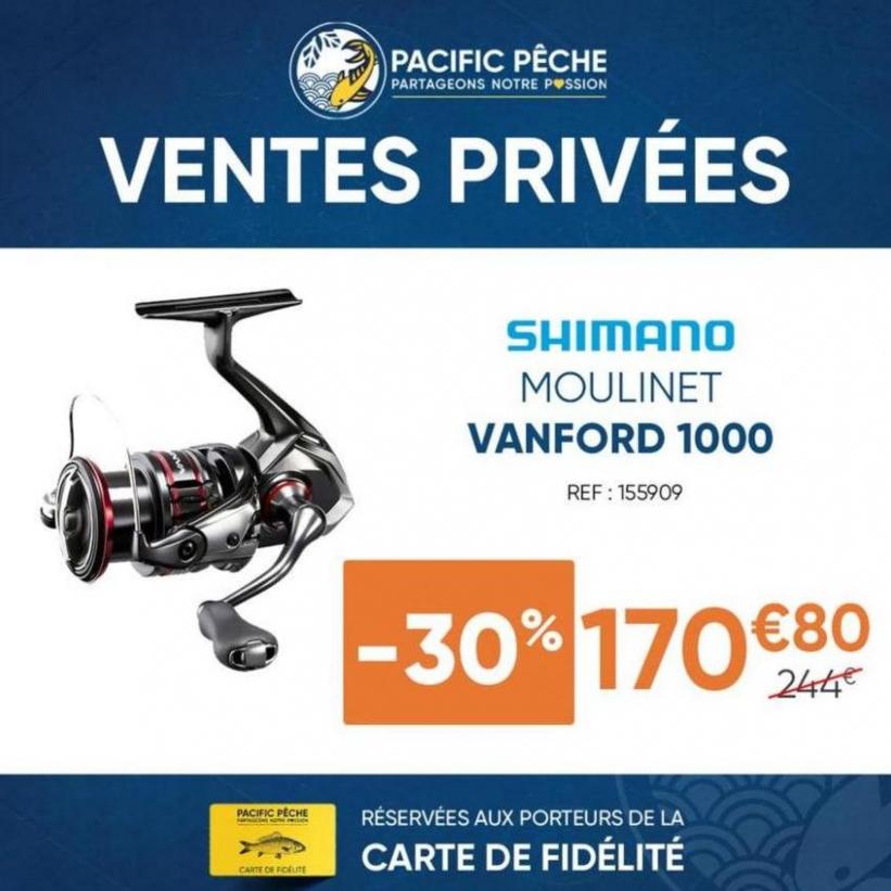 Ventes Privées : -30% Sur Le Moulinet Vanford 1000 De Shimano. Pacific Pêche (2024-01-03-2024-01-03)