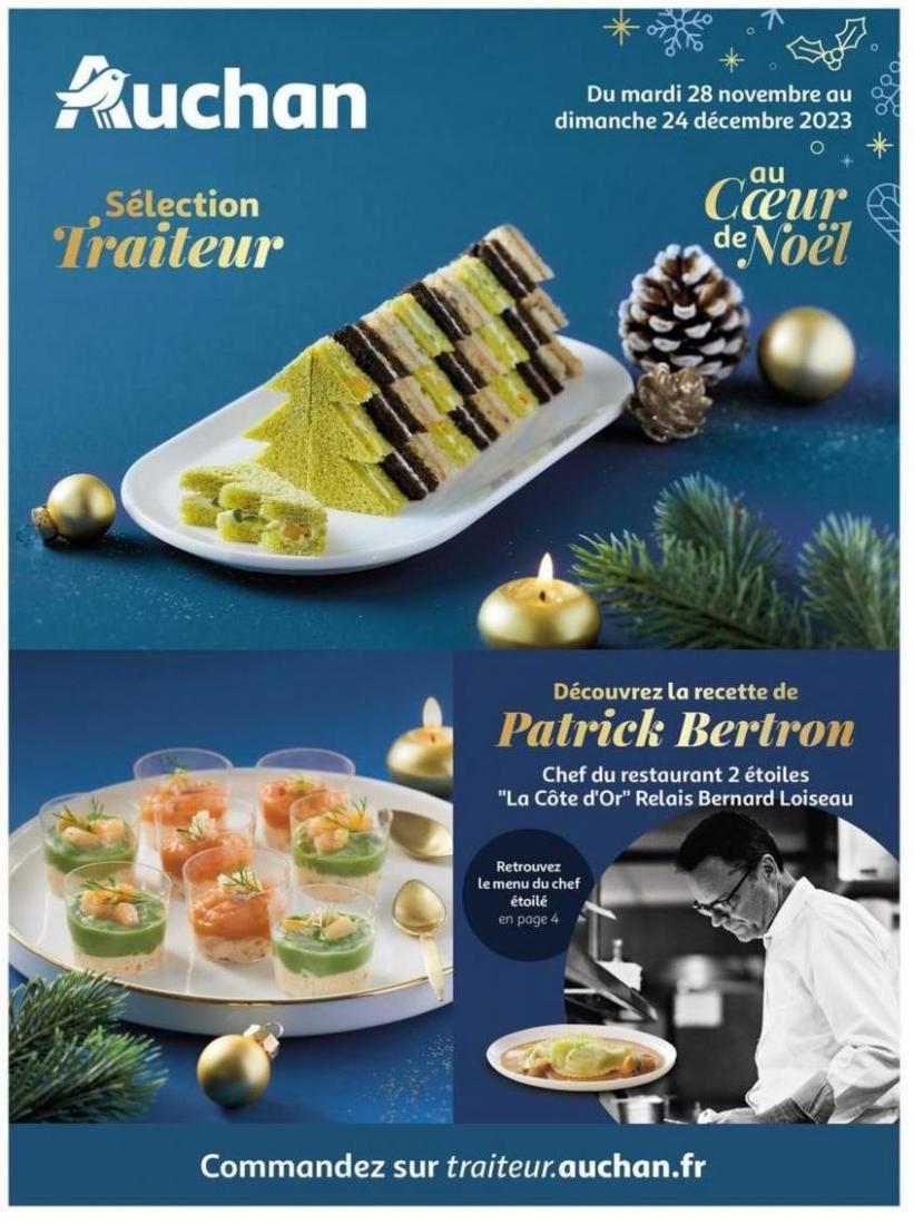 Le Guide Traiteur De Noël. Auchan (2023-12-24-2023-12-24)